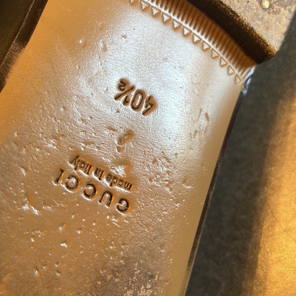 Gucci Princetown Horsebit Black Leather Round Toe Loafers. Used. - Picture 4 of 16